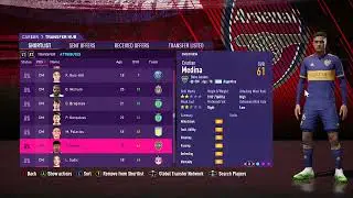 FIFA 21 2021 Transfer Shortlist using Fifer's Realistic mod