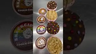 Gourmet Cookie Dough Flavors: Chocolate Honeycomb, Salted Caramel, and More!#cookiedough