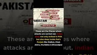 India Hits Back Hard: Major Strikes in PoK & Deep Inside Pakistan Revealed! #shorts #shortsfeed