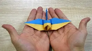 Making Origami Peace Crane