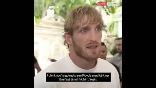 Logan Paul talks sparring and Floyd Mayweather | The fight will be interesting