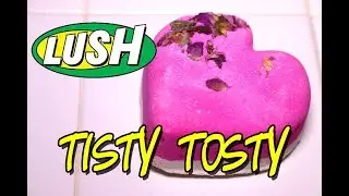 LUSH TISTY TOSTY Valentine's Day Bath Bomb Edition 2018 - DEMO & REVIEW Underwater View