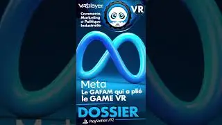 META, le GAFAM qui a pli&eacute; le GAME VR. Commerce et Marketing industrielle #psvr2 #meta #vr #shorts