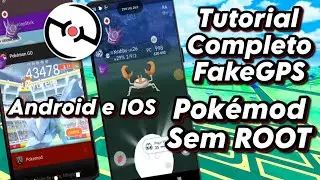 FAKEGPS FUN&Ccedil;&Atilde;O CAPTURA RAPIDA POKEMOD ANDROID E IOS Para POKEMON GO TUTORIAL COMPLETO UgPHONE