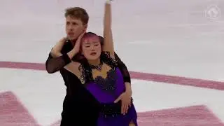 Miyu Yunoki and Tristan Taylor SP 2026 Canadian National Skating Championships