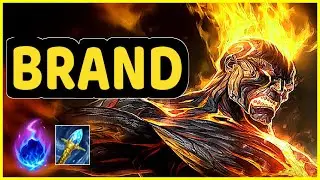 BRAND VS SONA SUPPORT GAMEPLAY MASTER I