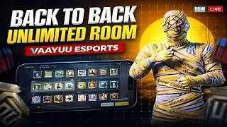 🏆 Vaayuu Esports BGMI Tournament | Custom Room | ₹1000 Prize Pool | Live