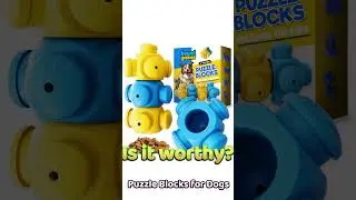 Puzzle Blocks for Dogs - Worthy of a Canine LEGO Set with Treats