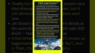 Shocking Facts About Mount Everest! 🏔️😱