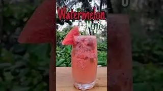 Watermelon Mojito🍉🥤 Refreshing Summer Drink | Easy Mojito #shorts #watermelonmojito #mojito #feed