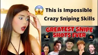50 IMPOSSIBLE SNIPER SHOTS IN PUBG 😱 | REACTION BY ASH ARENA |