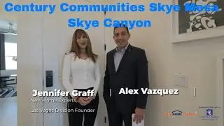 Skye Mesa by Century Communities in Skye Canyon.  Model Tour of 1816 square foot model home