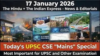 UPSC - Mains | Can India Survive the US Tariff War? Trade Deficit at $25 Billion | The Hindu & IE