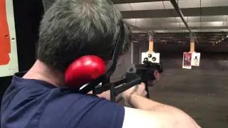 CIA Ak47 underfolder at gun range