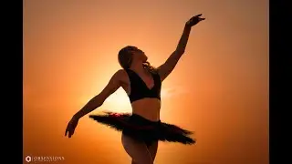 Dance portraits at sunset with models Annalee and Sydney