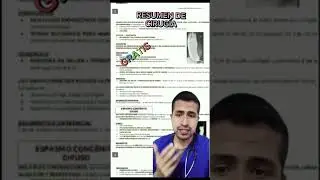 Resumen de CIRUG&Iacute;A #aprendeentiktok #estudios #medicina #enarm #enarm2023 #internado #cirugia