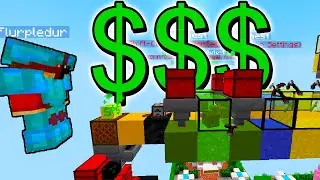 How to Make MILLIONS Using Factories on Skybounds! (Minecraft Skyblock)