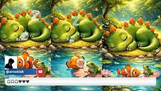 Doobie&rsquo;s Dreamtime 🦕 | A Gentle Bedtime Song for Little Hearts30 minutes to relax 🎵🎵🎵🎵