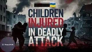 Children injured in deadly Russian attack on Ukraine