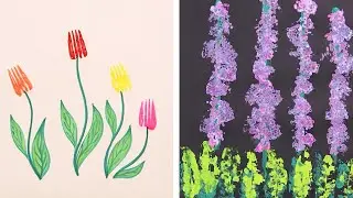 6 Super Easy Painting Hacks Your Kids Will Love #shorts