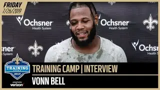 Saints Vonn Bell from Day 1 of Training Camp | 2019 Saints Training Camp