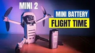 DJI Mini 2 Flight Time Test with Mavic Mini Battery 🚁 DJI Mini 2 Max Speed Test 🚁