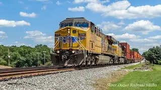 C44ACM UP 7331 with K3HL Horn leads NS 237 through Central, SC: 8/13/22
