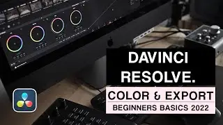 Basic Color Grade & Export | Davinci Resolve Beginner Course 2022 | Part 3
