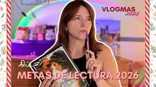 Vlogmas: día 22- Metas de lectura 2026