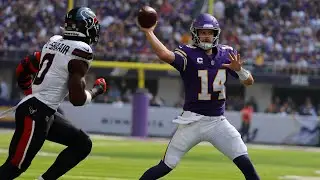Sam Darnold's Best Plays from 4-Touchdown Game vs. Houston Texans | 2024 Regular Season Week 3
