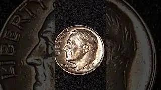 1980 Filled P Full Bands Dime