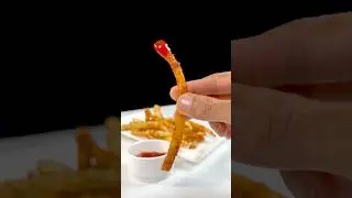 Japanese Long fries 🍟 #shorts
