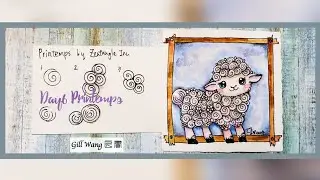 Lovely creatures with tangle patterns  Day06 #zentangle #drawing #doodle #禪繞畫 #塗鴉