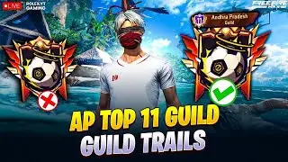 🔴AP TOP 11 IN GUILD TRAILS #VIGNESHA #JAGANNATH