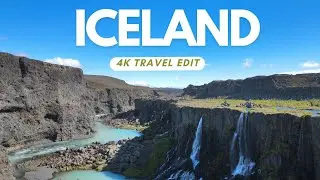 Epic Iceland Views Drone 4K | Silfra Fissure Diving