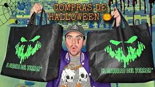 Mis compras en EL CASTILLO DEL TERROR *UNBOXING DE HALLOWEEN* | Diego Loppz