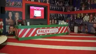 Take a look inside a holiday tradition at the Paley Center for Media in Manhattan