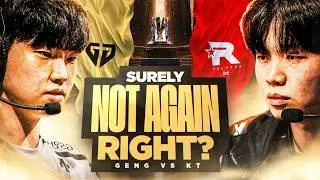 SURELY NOT AGAIN RIGHT? - GENG vs KT - LCK PLAYOFFS