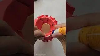 DIY red rose for valentine. #valentine #rose #red #viralvideo #youtubeshorts #100k #reels #shorts