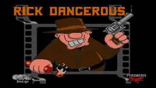 Rick Dangerous Amiga - Intro / Opening and Gameplay (Full HD 1080p)