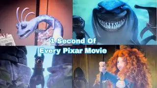1 Second Of Every Pixar Movie (1995 - 2026)