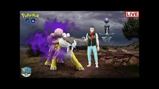 🔥 SHADOW RAIKOU RAID HOUR LIVE ⚡ | Pok&eacute;mon GO Shadow Legendary Hunt! #ShadowRaikou#PokemonGO#RaidDay