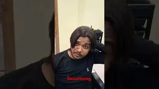 #hairstyle #smoothning #straightning #relaxsalon #ytshort #stvideo