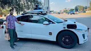 Беспилотный Uber в Америке! 🤖🚗 Мой первый опыт работы с роботом-автомобилем | USA Vlog 14