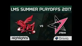 AHQ vs JT Highlights Game 1 LMS 精華 夏季職業聯賽 PLAYOFFS 2017 AHQ Esports vs J Team by Onivia