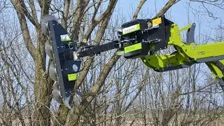 Hydraulische Astsäge für Frontlader | GreenTec HXF 3302 & LRS 2002