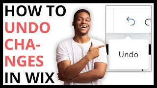 How to Undo Changes in Wix [QUICK GUIDE]