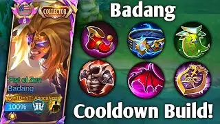 BADANG COOLDOWN BUILD 2025! | MLBB