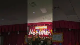 Kids at folklore group Bulgarica in Chicago, Illinois 2025