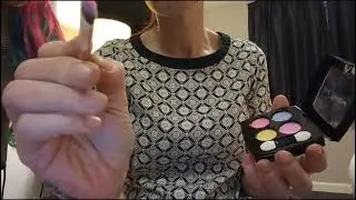 First Asmr Videos Doing your makeup just learning #asmrmakeup #asmr #asmrrelax